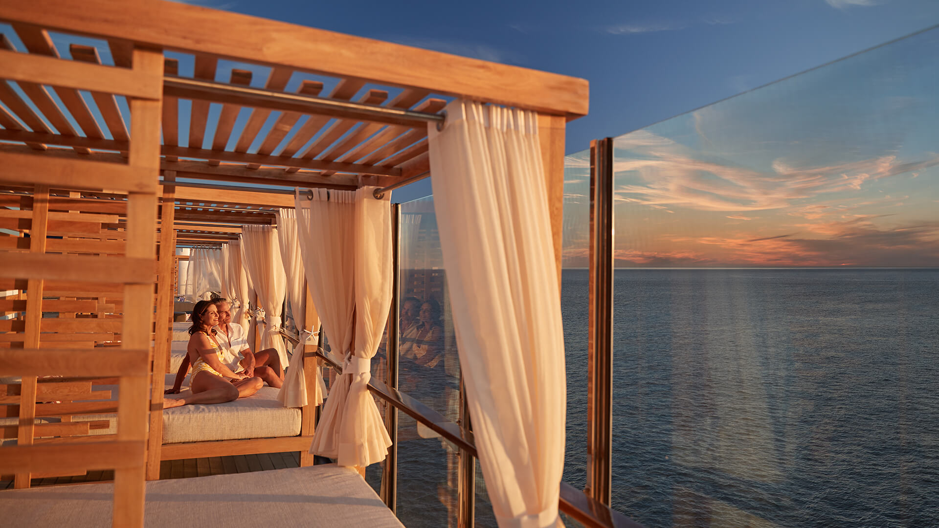 Scenic Deck Cabanas